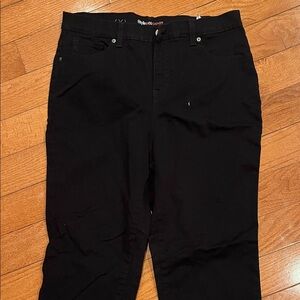 Style & Co. Black Straight Leg Jeans